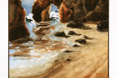 Glow at El Matador Beach